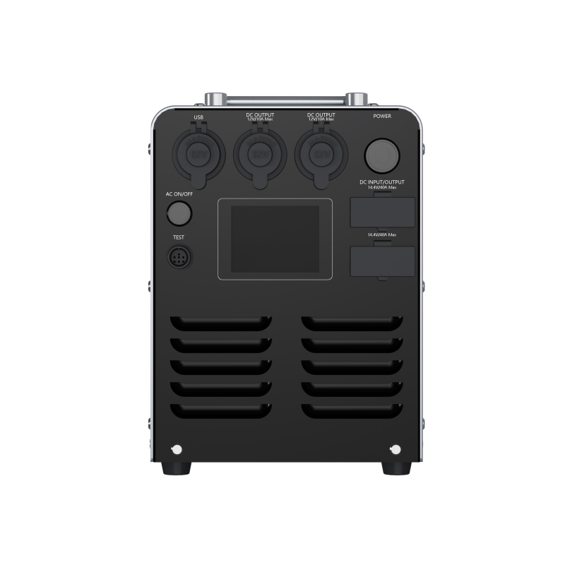 Comvolt 4200 front control panel — USB, DC output ports and power switch